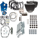 128" Power Package Black / Highlighted Fins For Harley Davidson FLHFB 1868 ABS 2023 - 4.250 Inch