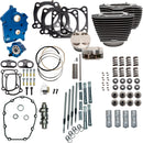 124" Power Package Black / Highlighted Fins Harley Davidson FLHFB 1868 ABS 2023 - 4.250 Inch