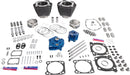 Power Package Engine Performance Kit 132 Inch Black / HighLighted Fins For Harley Davidson FLH 1868 ABS 2021 - 4.320 Inch