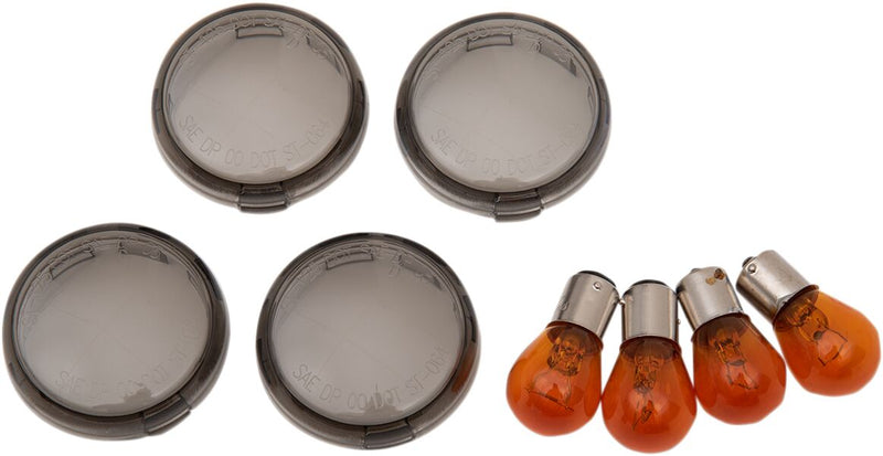 Smoked Turn Signal Lens Kits Amber | Vendor No 12-0201