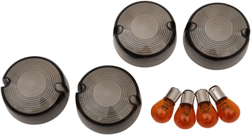 Smoked Turn Signal Lens Kits Amber | Vendor No 12-0202