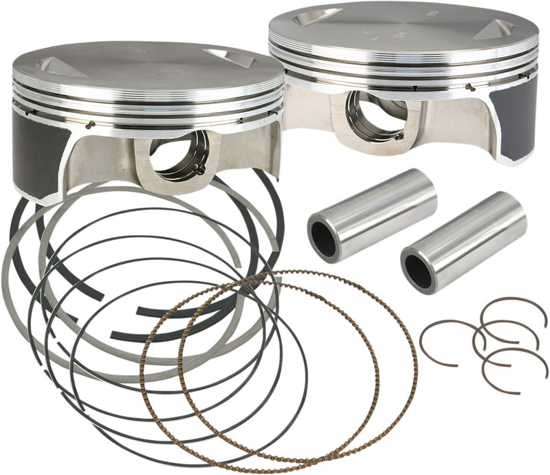 Piston Kit Forged Replica 4 Stroke For Kawasaki KX 250 F - 76.96 MM