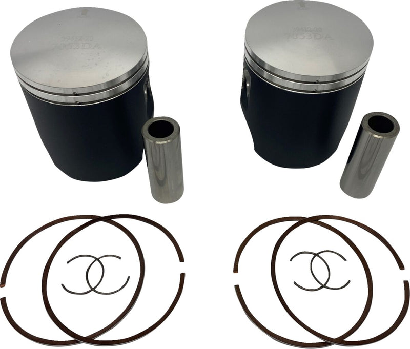Piston Kit For 2 Stroke For Lynx (BRP) RAVE 600 HO 2008 - 71.86 MM
