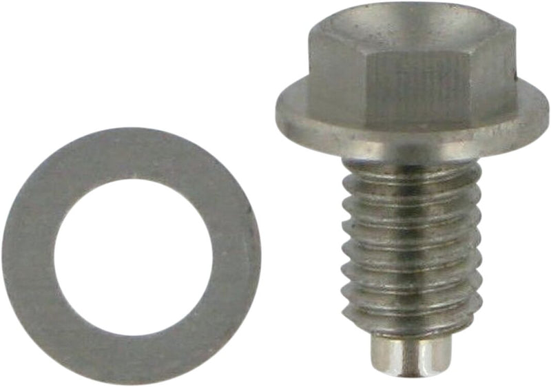 Magnetic Drain Plug Silver For Suzuki RM-Z 450 2008-2014