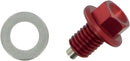 Magnetic Drain Plug Red For Kawasaki KLX 250 2008-2014