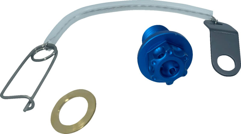 Magnetic Oil Drain Plug Blue For Honda CB 1000 R 2011-2016 - M12 X 1.50 X 15 MM