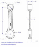 Connecting Rod Kit For Honda FL 250 1977-1984