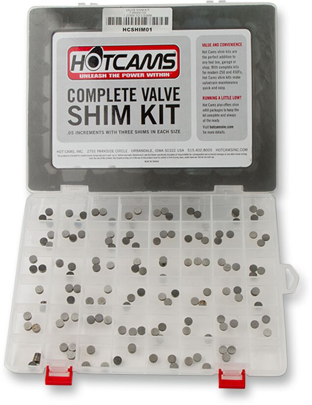 Complete Valve Shim Kit Steel For Honda CR 250 R 2004-2007 - 7.48 MM
