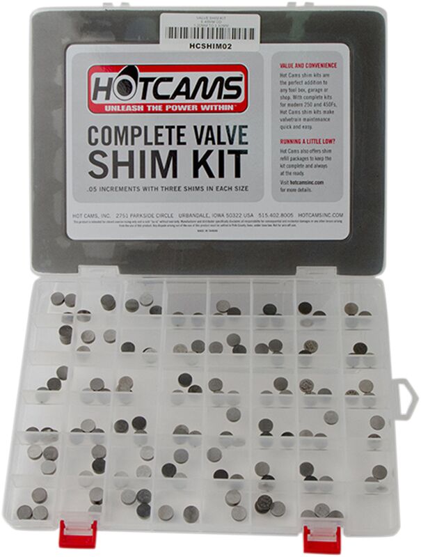 Complete Valve Shim Kit Steel For Husqvarna FC 250 2014-2019 - 8.90 MM