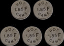 Replacement Valve Shims - 1.85 MM