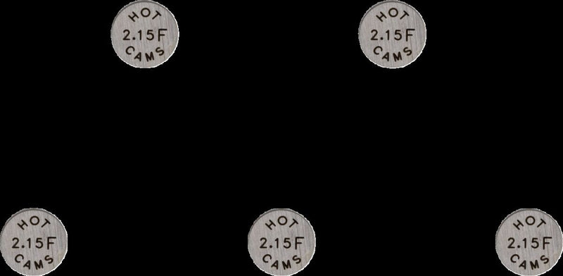 Replacement Valve Shims - 2.15 MM