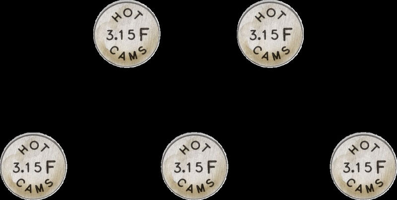 Replacement Valve Shims - 10.00 MM | 09261300