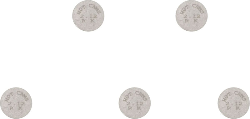 Replacement Valve Shims - 2.12 MM
