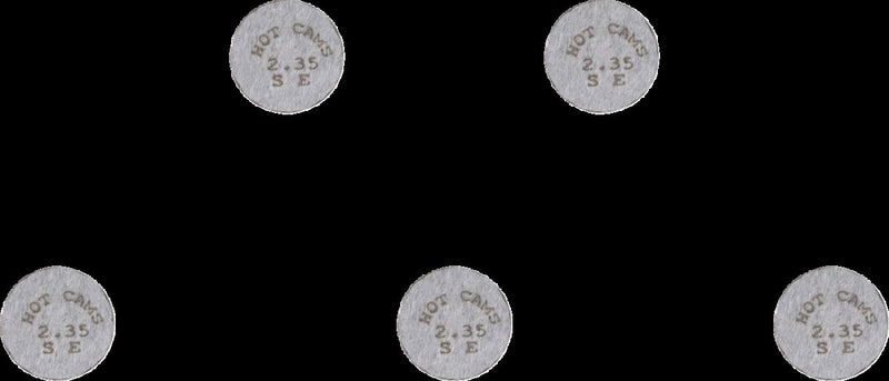 Replacement Valve Shims - 2.35 MM