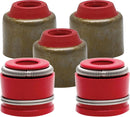 Valve Stem Seals Red For Yamaha WR 250 F 2001-2013