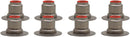 Tophat Valve Guide Seals For Harley Davidson FLDE 1750 ABS 2018 - 0.712 Inch