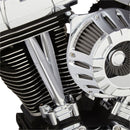 Pushrod Tube Cover Kit Chrome For Harley Davidson FLD 1690
