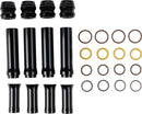 Pushrod Tube Cover Kit Black Anodized For Harley Davidson FLD 1690