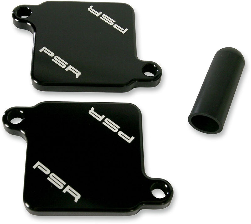 Air Injection Block-Off Plate Black For Suzuki GSF 1250 2007-2011