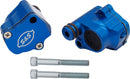 Billet Head Breather Kit for M8 Blue Anodized