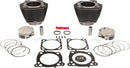 Cylinder Kit Black Granite / Highlighted Fins For Harley Davidson FLDE 1750 ABS 2018-2020 - 4.25 Inch