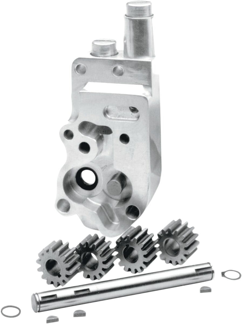 Flow Pro 1 Billet Oil Pump Body Black For Harley Davidson FL 1200 1973-1977