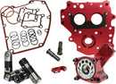 Race Series Oil System Kit Aluminum / Natural / Red | 09320290