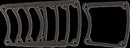 Derby/Inspection Cover Gasket Kit For Harley Davidson FLHR 1340 1994-1998