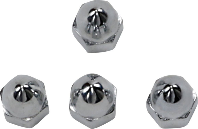 Acorn Exhaust Nuts Chrome - 5/16 Inch-24