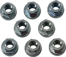 Exhaust Flange Nuts Chrome For Harley Davidson FLD 1690 2012-2013
