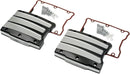 Rocker Box Covers Anodized / Black / Polished For Harley Davidson FLD 1690 2012-2013