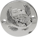 Live To Ride Points Cover Black / Chrome | Vendor No I30-0223CA