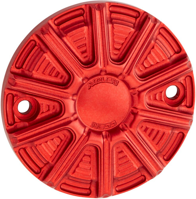 10-Gauge Points Cover Anodized / Machined / Red For Harley Davidson FLDE 1750 ABS