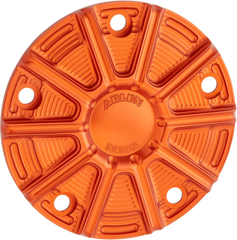10-Gauge Points Cover Anodized / Machined / Orange For Harley Davidson FLD 1690