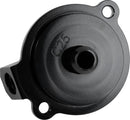 Machined Oil Filter Cover Black / Gloss / Machined