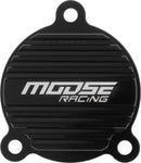 Machined Oil Filter Cover Black / Gloss / Machined For KTM EXC-F 250 2024-2025