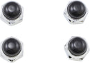 Rocker Shaft Nuts Black For Harley Davidson FL 1200 1970-1977