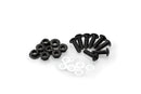 M5 Screen Screws With Nuts Black - Pack Of 6