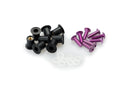 M5 Screen Screws With Silenblocks Purple - Pack Of 6