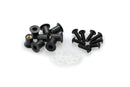 M5 Screen Screws With Silenblocks Black - Pack Of 6