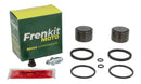 Caliper Repair Kit + Piston Black / Silver For Ducati Hypermotard 950 ABS RVE Graffiti Livery 2022-2024 - 34 MM