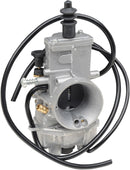 TMX Series Flat Slide Performance Carburetor Black/Natural/Silver - 38.00 MM