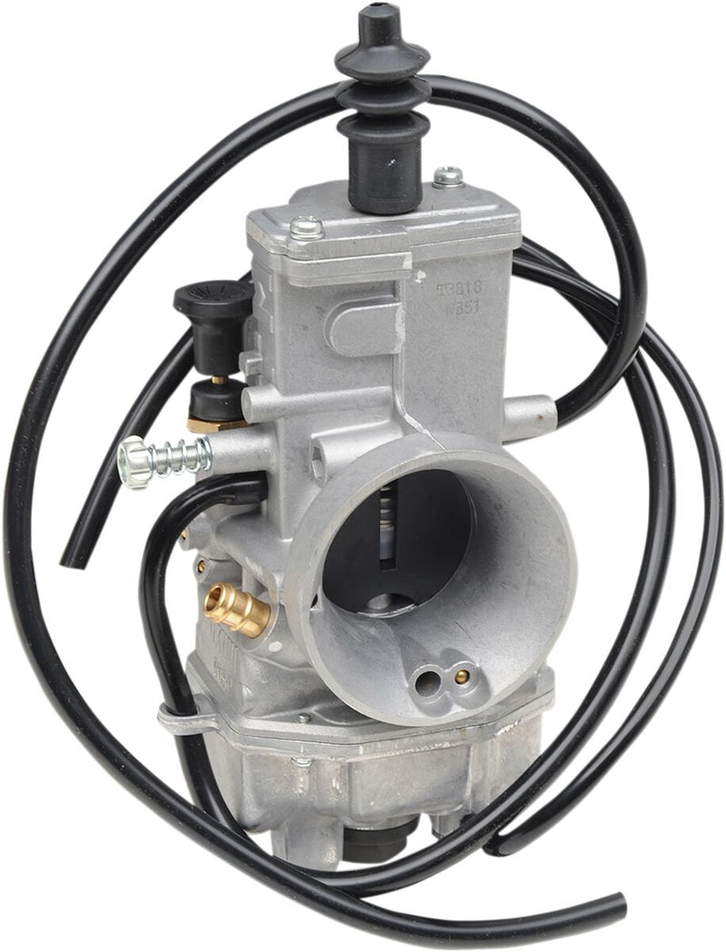 TMX Series Flat Slide Performance Carburetor Black/Natural/Silver - 38.00 MM