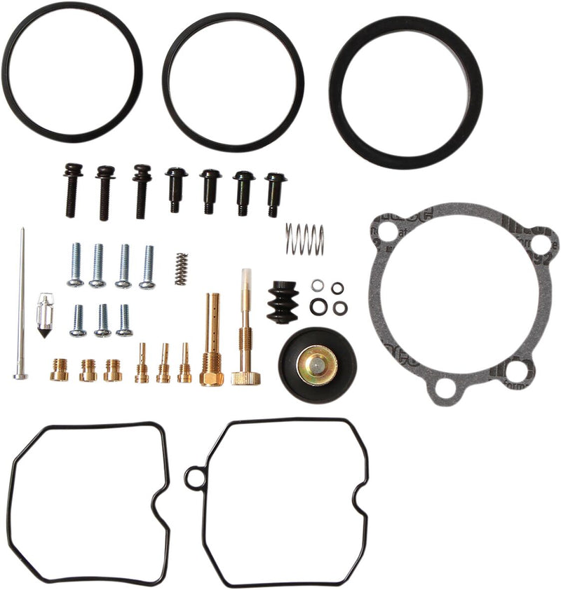 CV Carburetor Rebuild Kit Black For Harley Davidson XL 883
