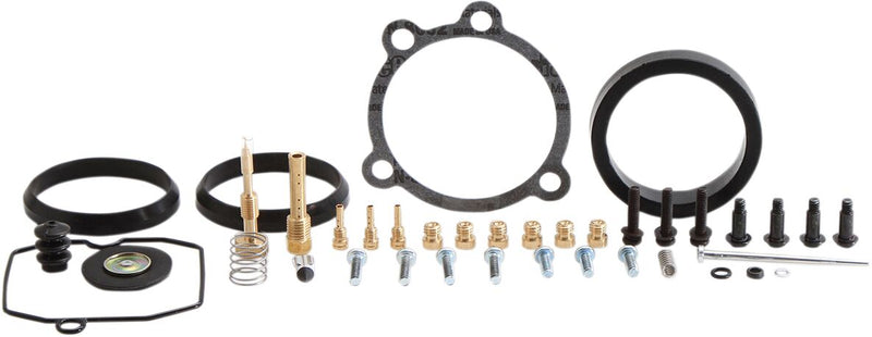 CV Carburetor Rebuild Kit Black / Gold For Harley Davidson XL 1200 C