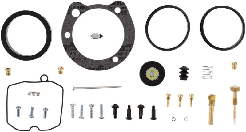 CV Carburetor Rebuild Kit Black For Harley Davidson FLHR 1450