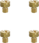 A-Bax Precision Mikuni-Style Slot Head (SJ Prefix) Main Jets Gold - 8.00 MM | Vendor No SJ125-4