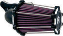 Fast Air Intake Cleaner Black / Contrast Cut™ / Silver For Harley Davidson FLD 1690 2012-2013