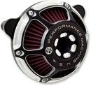 Max HP Air Cleaner Kit Contrast Cut™ / Silver For Harley Davidson FLD 1690 2012-2013