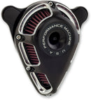 Jet Air Cleaner Kit Black / Contrast Cut™ / Silver For Harley Davidson XL 1200 C 1998-2020